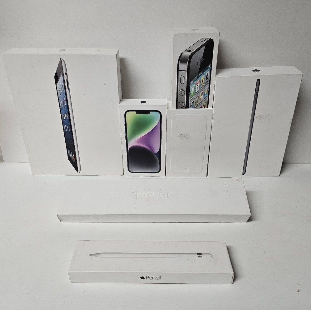 Apple lot of 7 Includes IPhones, IPads, Watch, & Pencil